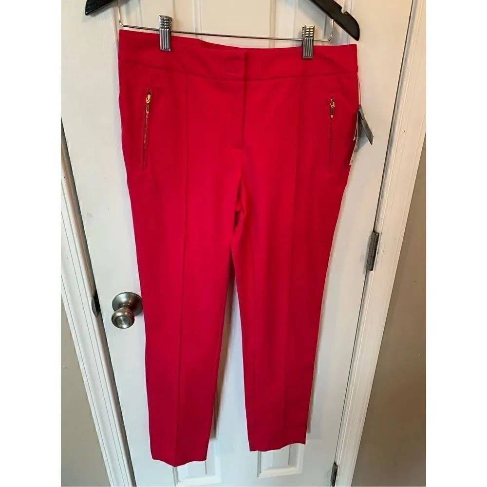 Alfani hot pink dress pants size 6 skinny